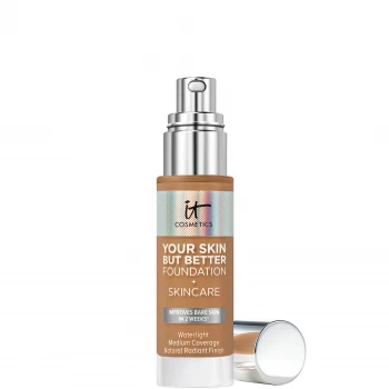 Image of IT Cosmetics Your Skin But Better Foundation and Skincare 30ml (Various Shades) - 43 Tan Warm