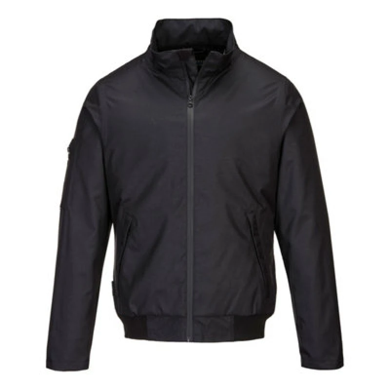 Image of Portwest KX3 Bomber Jacket KX361BKRL Colour: Black