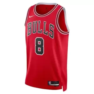 Image of Nike Nba Chicago Bulls Dri-Fit Icon Swingman Jersey Zach Lavine, University Red/Lavine Zach, Male, Basketball Jerseys, DN2000-657