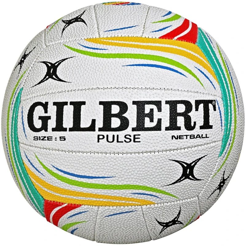 Image of Gilbert Pulse Match Netball - WHTMULT - 4
