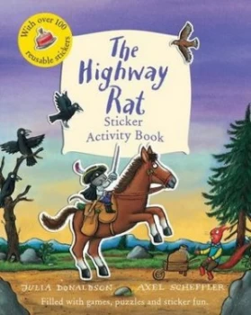 Image of The Highway Rat Sticker Activity Book by Julia Donaldson Book