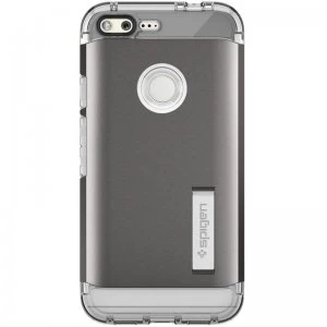 image of Spigen Google Pixel XL Case Tough Armor - Gunmetal