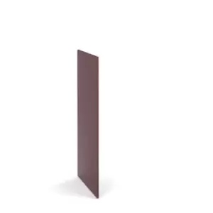 image of Flux single side finishing panel for 1300mm high locker - wine red