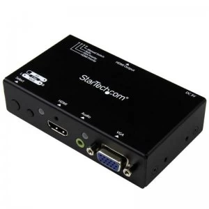 image of StarTech.com 2x1 HDMI + VGA To HDMI Converter Switch W/ Automatic And