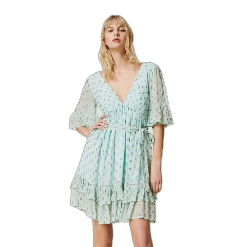 Image of Twinset Womens dress Twinset Vert Female 42