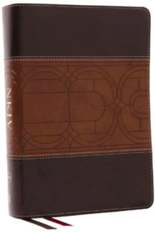 Image of NKJV Study Bible, Leathersoft, Brown, Full-Color, Comfort Print : The Complete Resource for Studying Gods Word Leather / fine binding