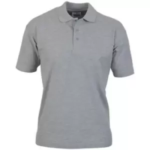 Casual Classic Mens Pique Polo (S) (Sport Grey)