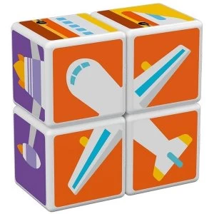 Image of Magicube Transport 4 Cubes Geomag Set