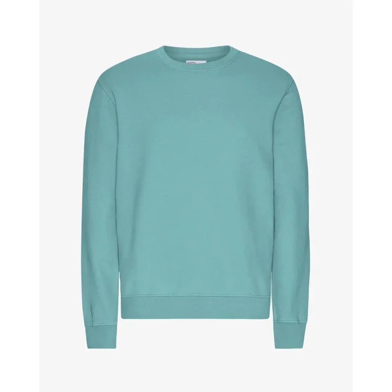 Image of Colorful Standard Round neck sweater Colorful Standard Classic Teal Blue Bleu Male L