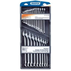 Image of Draper Hi-Torq Metric Combination Spanner Set (25 Piece)