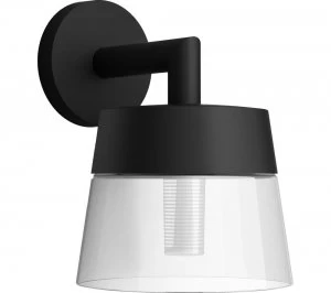 Image of PHILIPS Hue White & Colour Ambiance Attract Smart Outdoor Wall Lamp, White