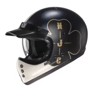 Image of HJC V60 Ofera Helmet, black-blue Size M black-blue, Size M