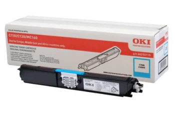 image of OKI 44250719 Cyan Laser Toner Ink Cartridge