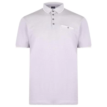 image of Howick Pique Polo Shirt - Grey