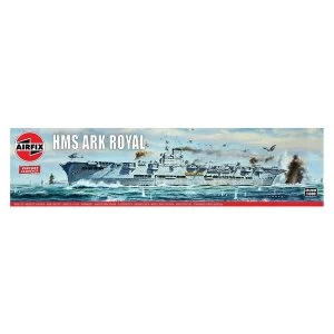 Image of HMS Ark Royal 1:600 Vintage Classic Warship Air Fix Model Kit