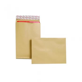 Image of New Guardian C4 25mm Gusseted Mini Envelopes 130gsm Manilla Pack of 25