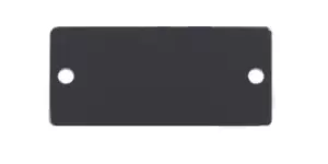 Image of Kramer Electronics W-BLANK(B) wall plate/switch cover Black
