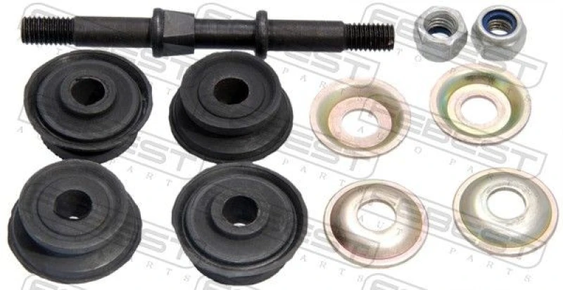 Image of FEBEST 0123-YAR Anti-roll bar link Front Axle Link Stabiliser (3229)