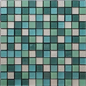 image of House of Mosaics Acapulco Self Adhesive 0.09m2 Mosaic Tile