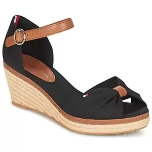 image of Tommy Hilfiger ELBA 40D womens Sandals in Black - Sizes 6,7,3.5,4,5,6,6.5,7