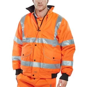 Image of BSeen XXXXL Bomber Jacket Orange