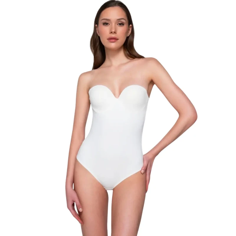 Image of Luna Womens bodysuit Luna Secret Sense Blanc Female 85B