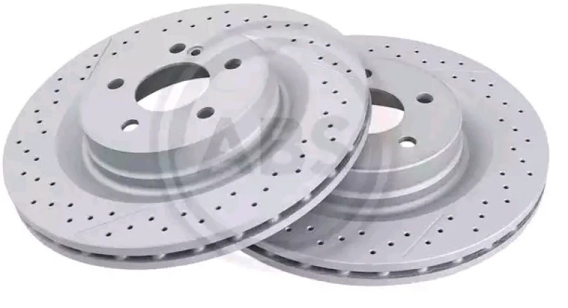 Image of A.B.S. 18485 Brake disc Vented, Coated Brake Disc (82)