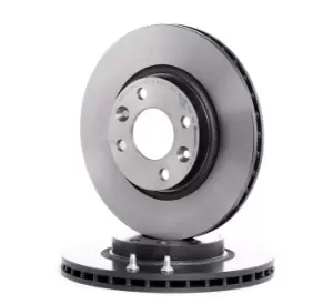 Image of BREMBO Brake disc RENAULT,DACIA,SMART 09.C285.11 402063149R,402067025R,8660003934 Brake rotor,Brake discs,Brake rotors 402062212R,402063149R