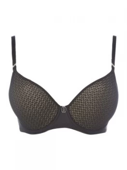 image of Freya Muse underwired spacer moulded bra Black