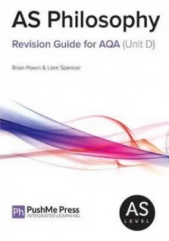 Image of As Philosophy Revision Guide for Aqa unit D by Liz Jones Paperback
