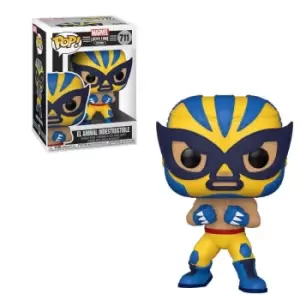 image of Marvel Luchadores Wolverine Pop! Vinyl