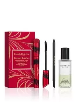 image of Elizabeth Arden Grand Lashes Dramatic Volume, Length And Curl Grand Entrance Mascara 3 Piece Set