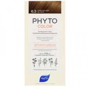 image of PHYTO Phytocolor New Formula Permanent: Shade 6.3 Dark Golden Blonde