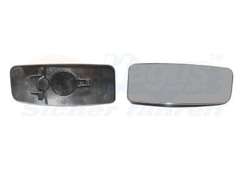 Image of VAN WEZEL Wing mirror glass VAN WEZEL 3077832