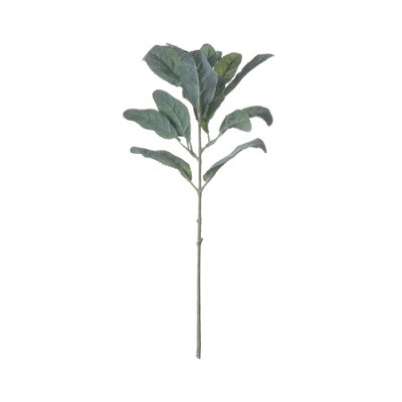 Image of Hill Interiors Artificial Lambs Ear Single Stem Green (One Size)