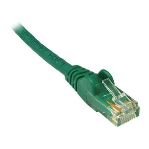 image of 1.5mtr Scan Green Cat 5e Snagless Moulded Patch Lead