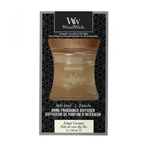 Image of Woodwick Spill-Proof Diffuser Island Coconut