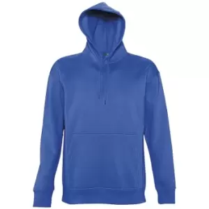 image of SOLS Slam Unisex Hooded Sweatshirt / Hoodie (S) (Royal Blue)