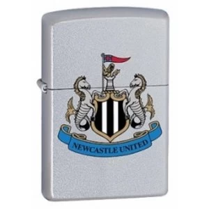 image of Zippo Newcastle United FC Satin Chrome Windproof Lighter