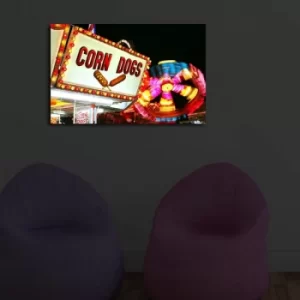 Image of 4570?ACT-32 Multicolor Decorative LED Lighted Canvas Painting