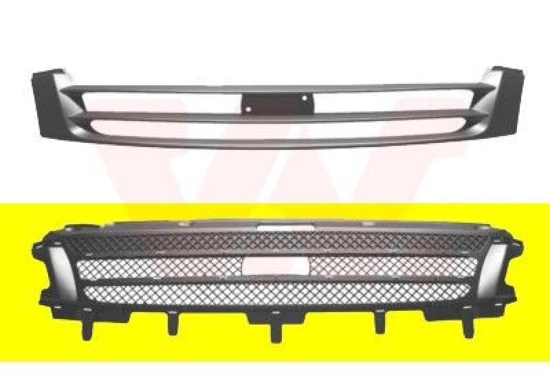 Image of VAN WEZEL Radiator Grille VAN WEZEL 2815513
