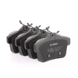 Image of Bosch Brake pad set PEUGEOT,CITROEN,DS 0 986 494 640 1608520680,1608681680,1616872780 1623180880,425435,425444,425446,1608520680,1608681680,1616872780
