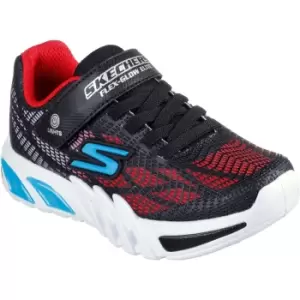 image of Skechers Boys Flex Glow Elite Vorlo Light Up Sporty Trainers UK Size 3 (EU 36)