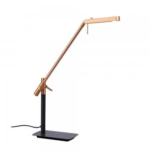 image of Table Lamp 1 Light 7W LED 3000K, 600lm, Copper, Anthracite