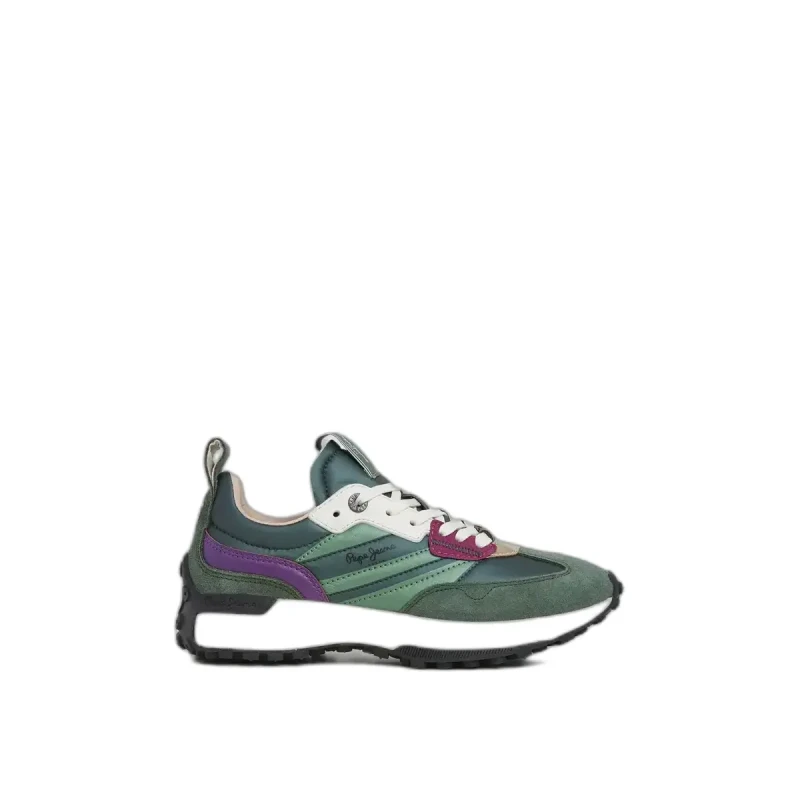 Image of Pepe Jeans Womens Trainers Pepe Jeans Lucky Shiny Vert Female 37