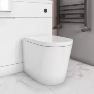 Back to Wall Rimless Toilet with Soft Close Seat - Newport