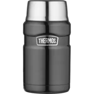 image of Thermos GTB Stainless King Food Flask 710ml - Gunmetal Grey