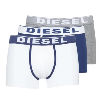 image of Diesel DAMIEN mens Boxer shorts in White - Sizes S,M,L,XL,UK S,UK M,UK L