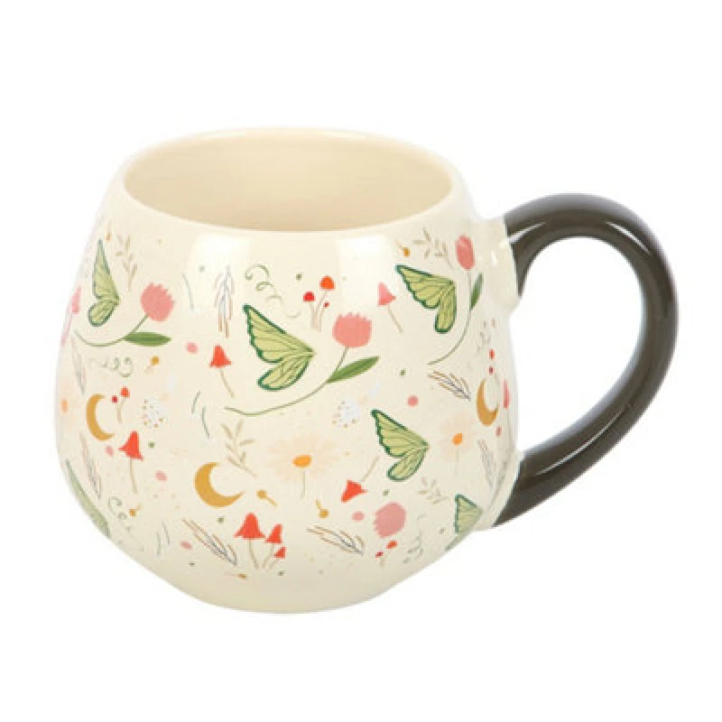 Image of Something Different Something Different Fairy Folklore Rounded Mug in White White One Size Unisex 5063806402671