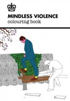 Image of Modern Toss Mindless Violence Colouring Book by Jon Link Paperback